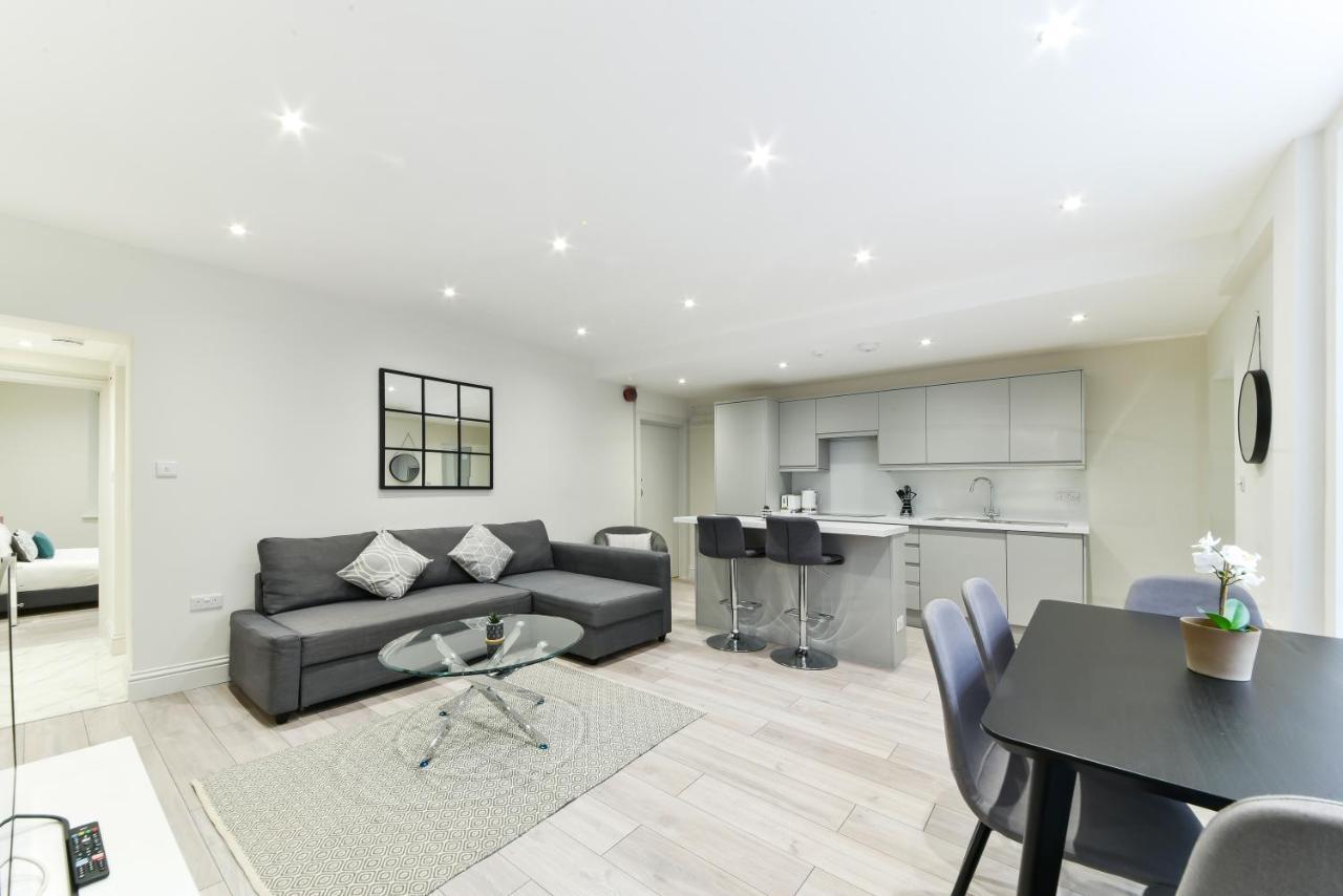 Chic Apartment By Hyde Park London Exterior foto