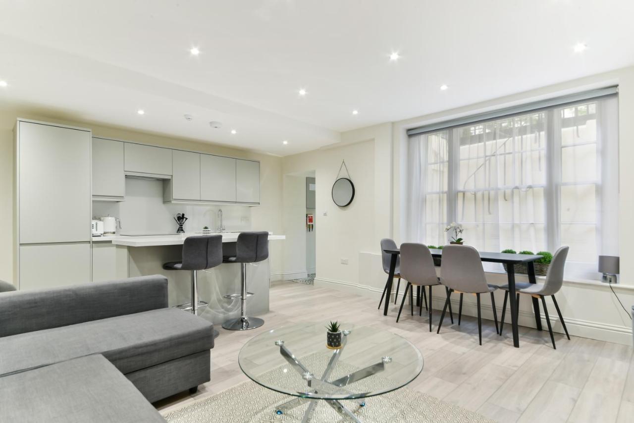 Chic Apartment By Hyde Park London Exterior foto