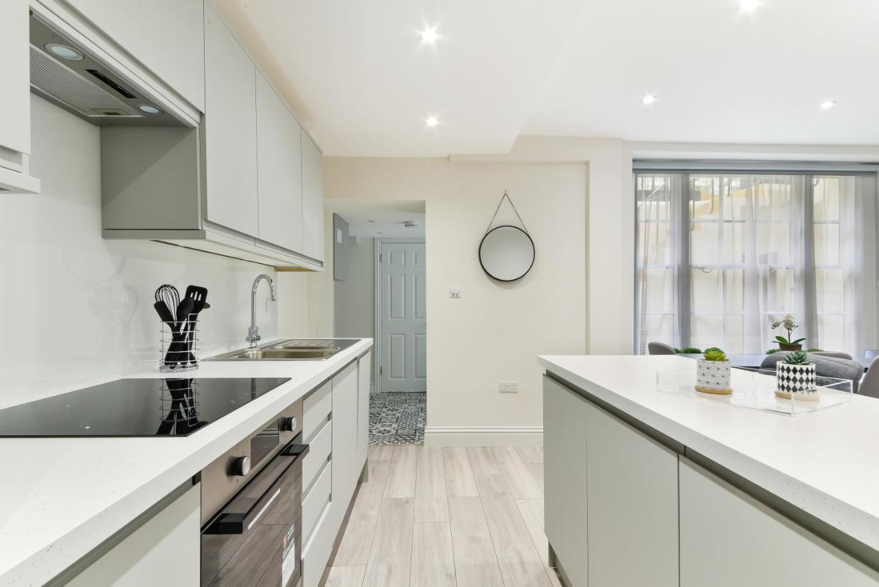 Chic Apartment By Hyde Park London Exterior foto